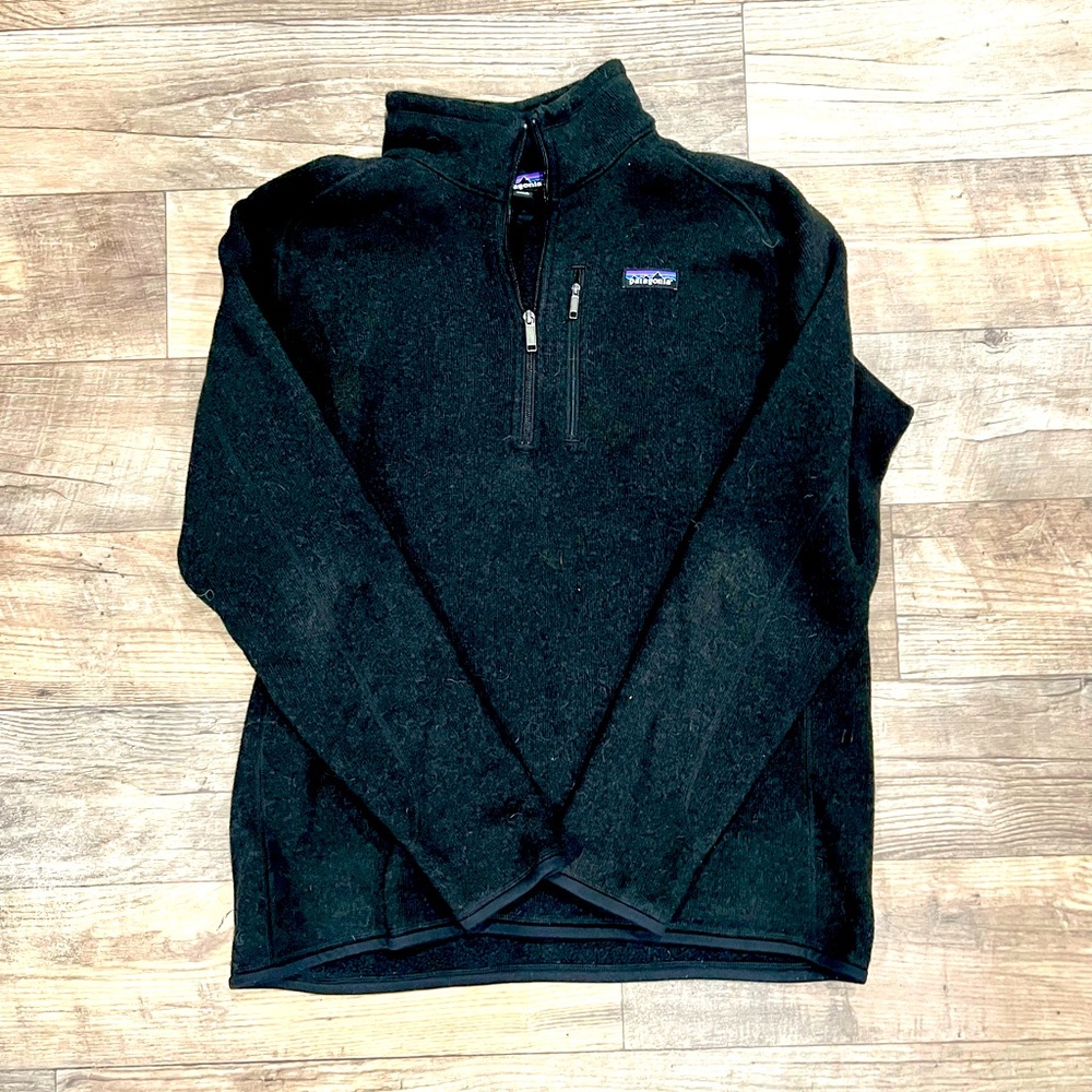 Mens Patagonia Better Sweater Black Large